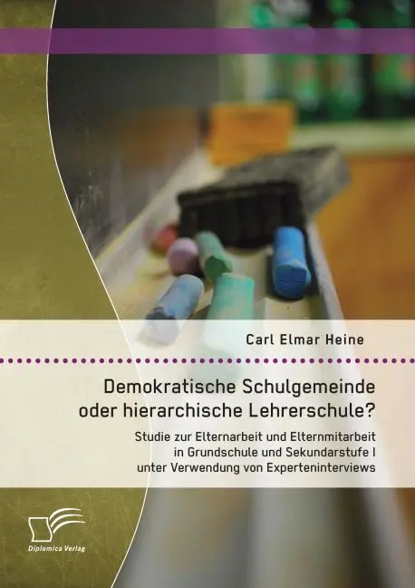 Cover: 9783958508804 | Demokratische Schulgemeinde oder hierarchische Lehrerschule? Studie...