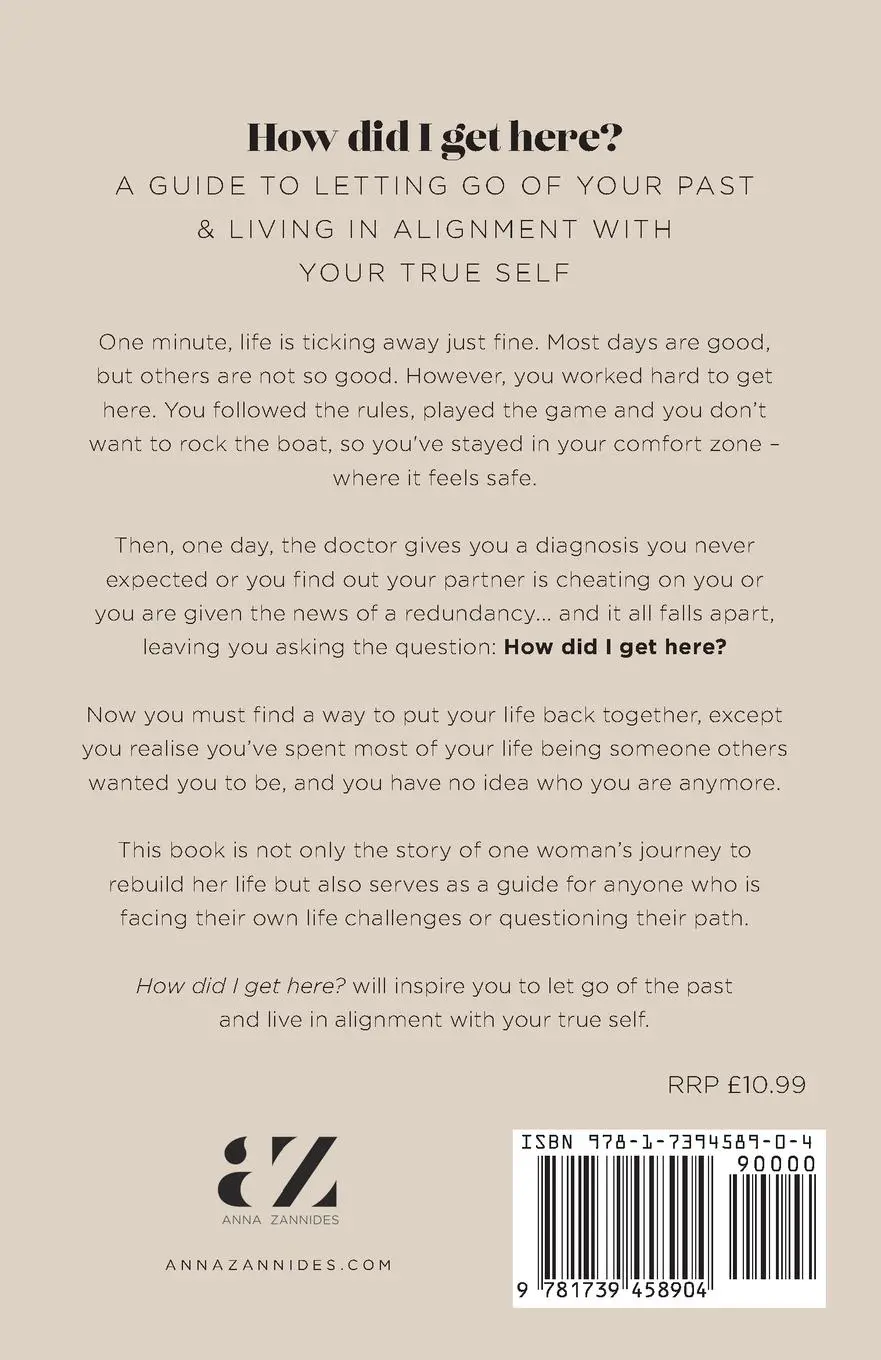 Rückseite: 9781739458904 | How did I get here? | Anna Zannides | Taschenbuch | Englisch | 2023