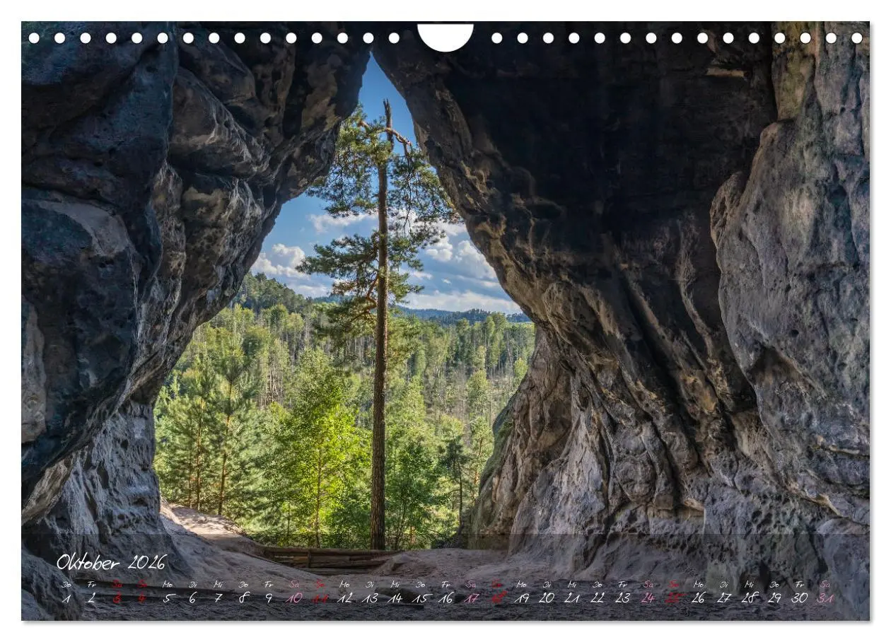Bild: 9783457318904 | Landschaften der Sächsischen Schweiz (Wandkalender 2026 DIN A4...