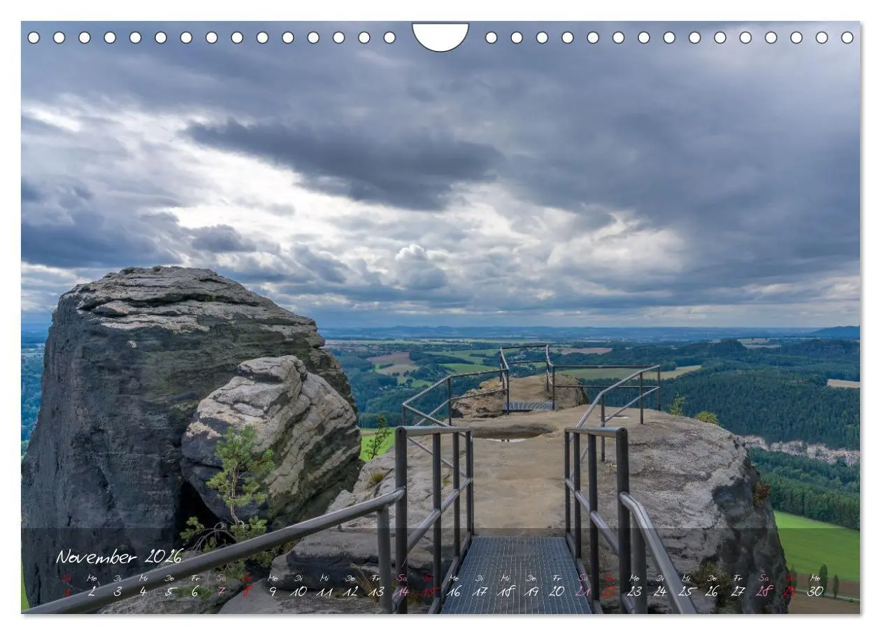Bild: 9783457318904 | Landschaften der Sächsischen Schweiz (Wandkalender 2026 DIN A4...