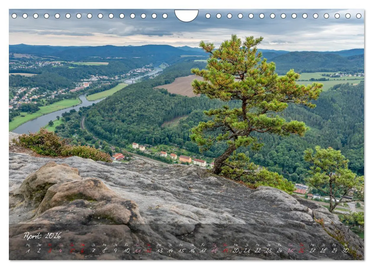 Bild: 9783457318904 | Landschaften der Sächsischen Schweiz (Wandkalender 2026 DIN A4...