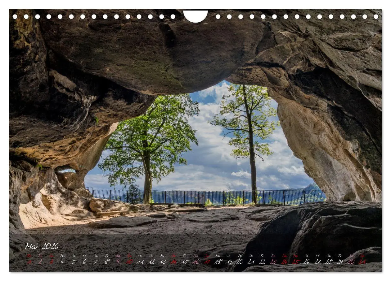 Bild: 9783457318904 | Landschaften der Sächsischen Schweiz (Wandkalender 2026 DIN A4...