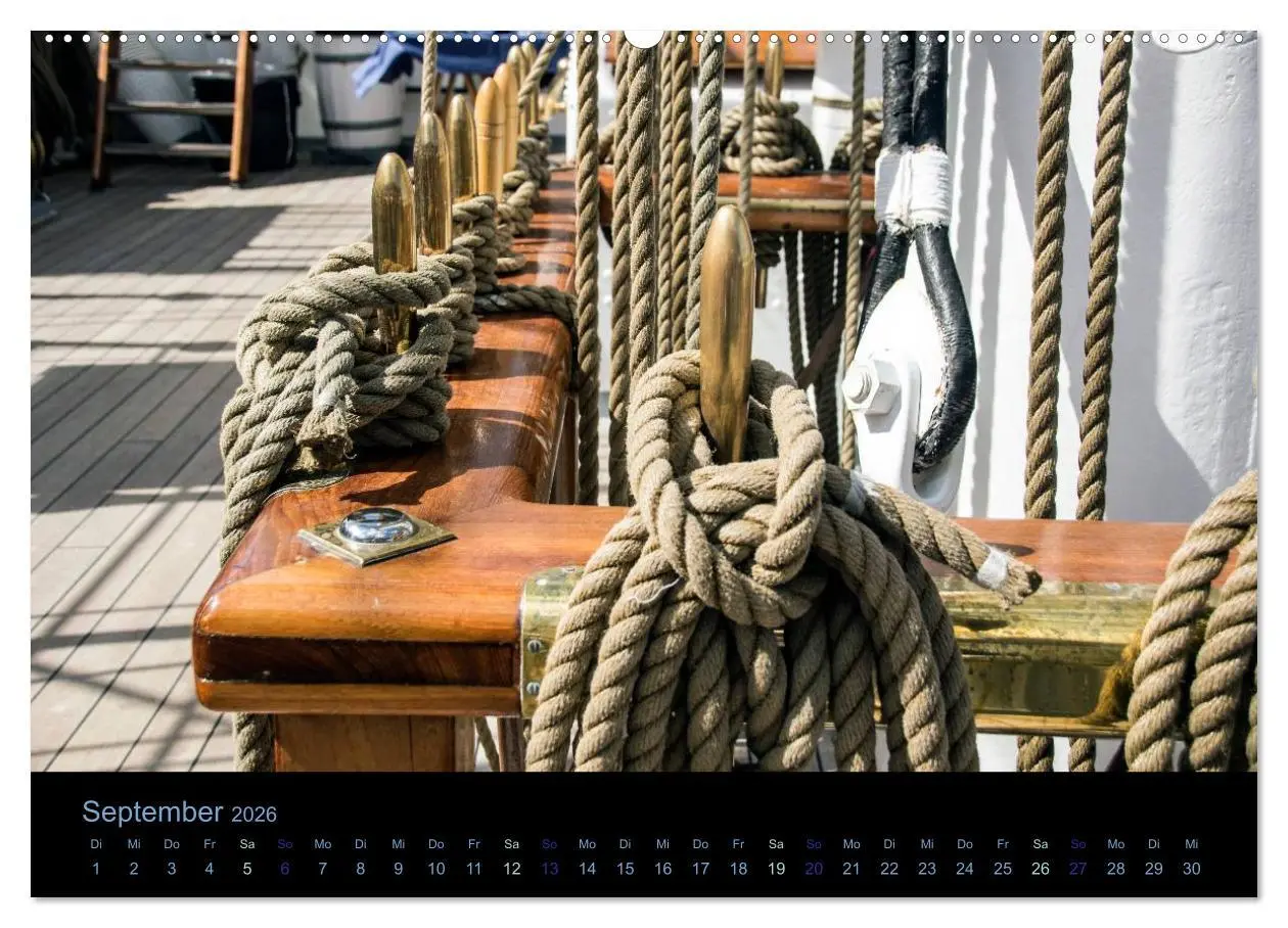 Bild: 9783516028904 | Segelschiffe - Maritime Details (hochwertiger Premium Wandkalender...