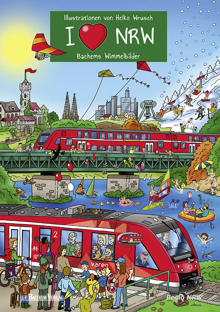 Cover: 9783761628904 | I love NRW | Bachems Wimmelbilder | Buch | 10 S. | Deutsch | 2015