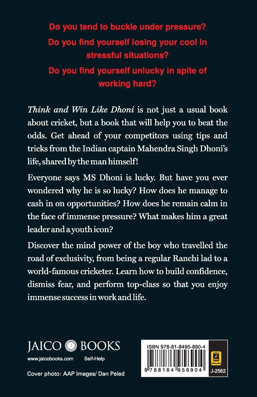 Rückseite: 9788184958904 | Think and Win like Dhoni | Sfurti Sahare | Taschenbuch | Englisch