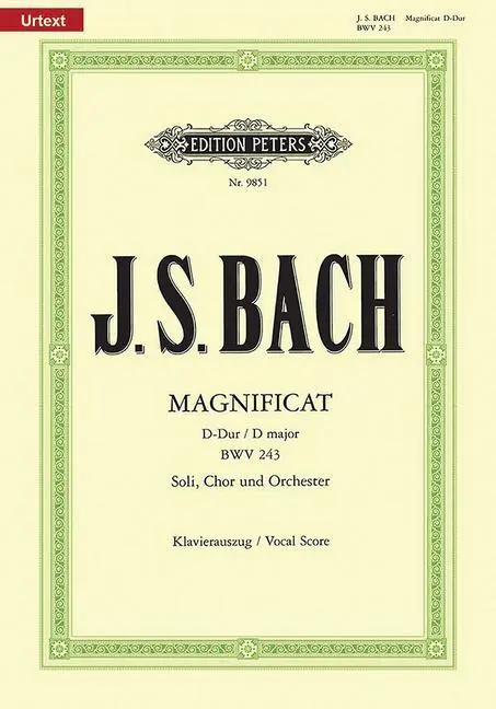 Cover: 9790014078904 | Magnificat (2. Fassung) D-Dur BWV 243 | Johann Sebastian Bach | Buch