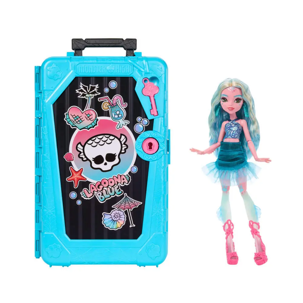 Cover: 194735289004 | Monster High Verborgene Schätze Oase Lagoona | Offene Verpackung
