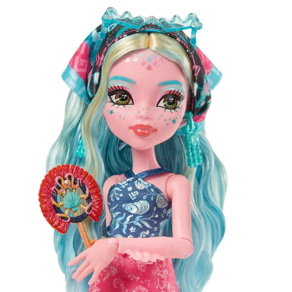 Bild: 194735289004 | Monster High Verborgene Schätze Oase Lagoona | Offene Verpackung