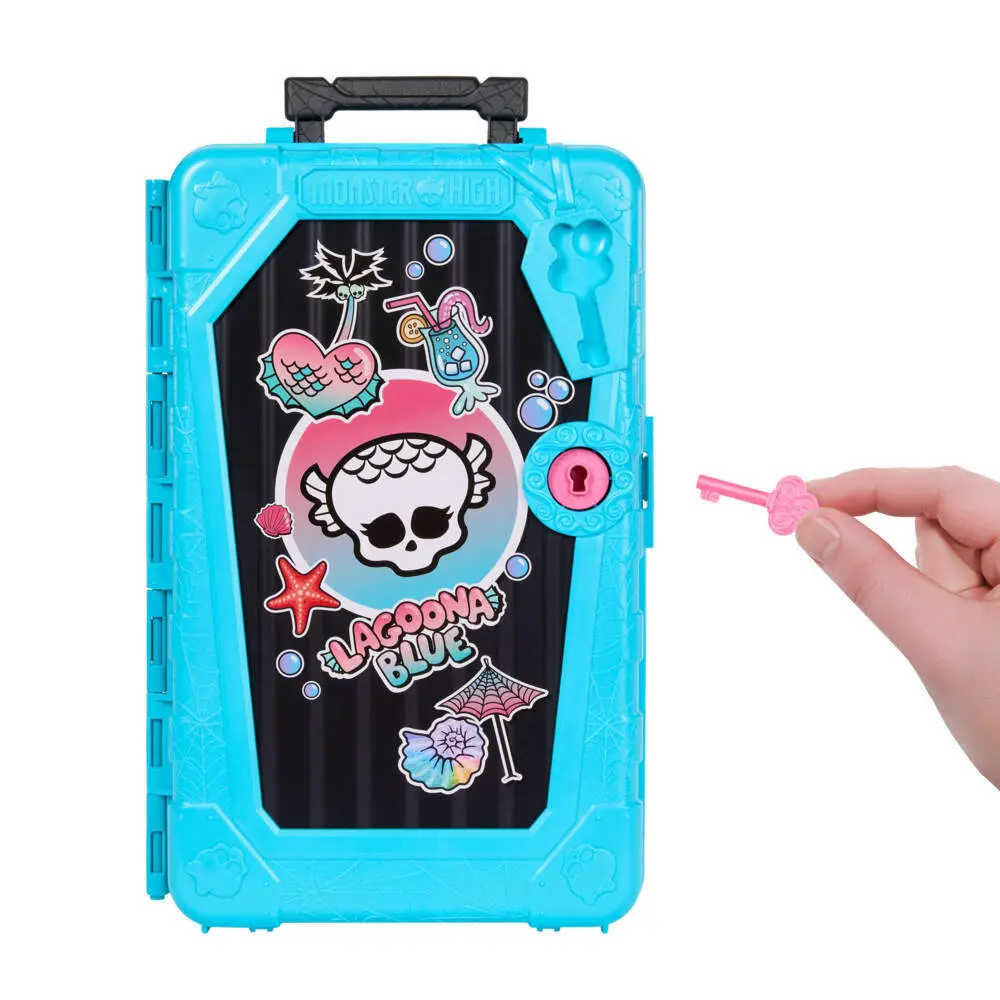 Bild: 194735289004 | Monster High Verborgene Schätze Oase Lagoona | Offene Verpackung