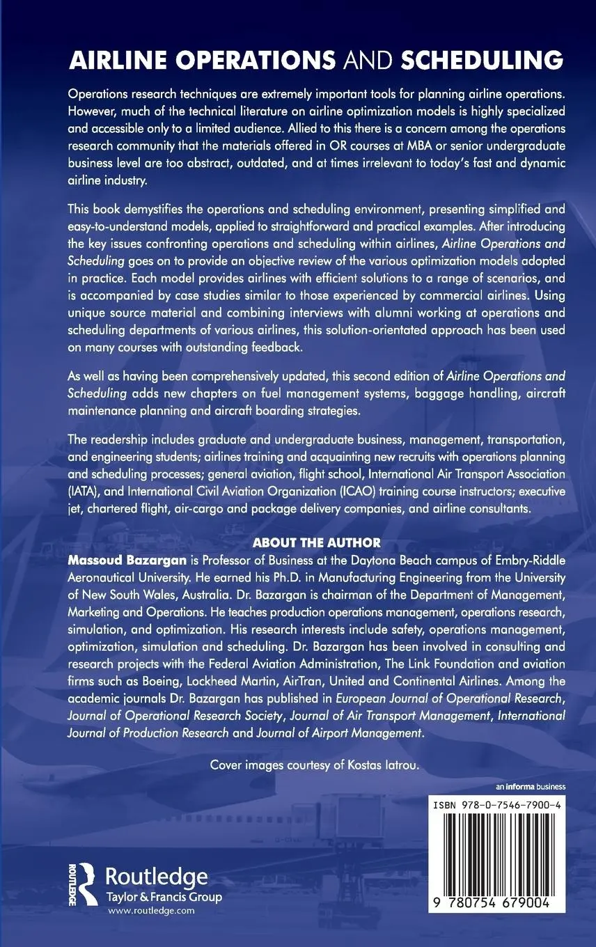 Rückseite: 9780754679004 | Airline Operations and Scheduling | Massoud Bazargan | Buch | Englisch