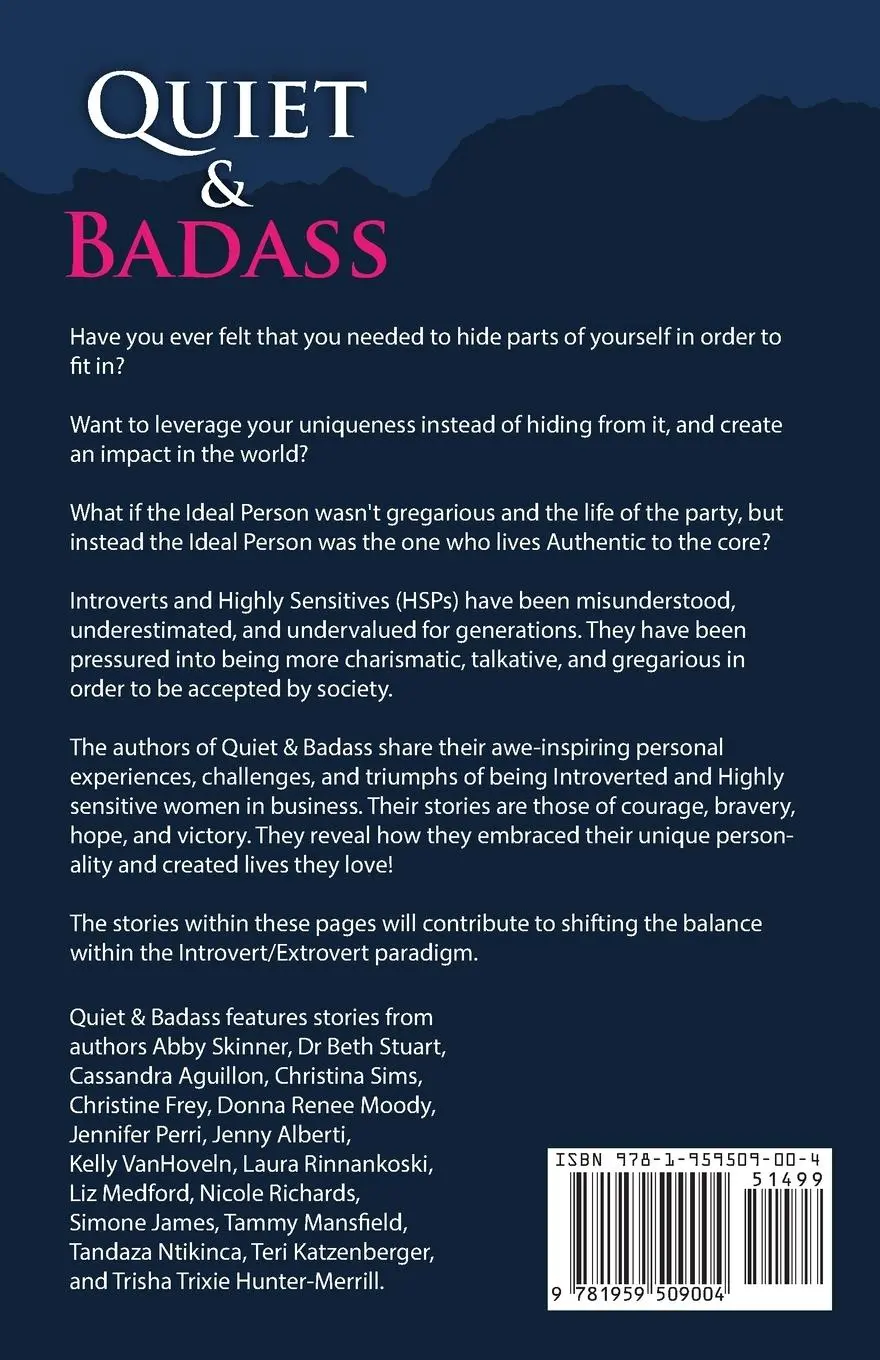 Rückseite: 9781959509004 | Quiet &amp; Badass | Jenny Alberti (u. a.) | Taschenbuch | Englisch | 2022