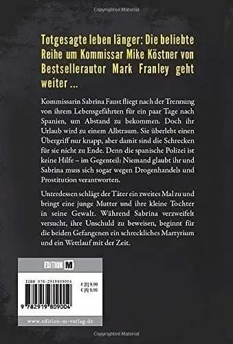 Rückseite: 9782919809004 | Der Tod wird dich vermissen | Mark Franley | Taschenbuch | 268 S.
