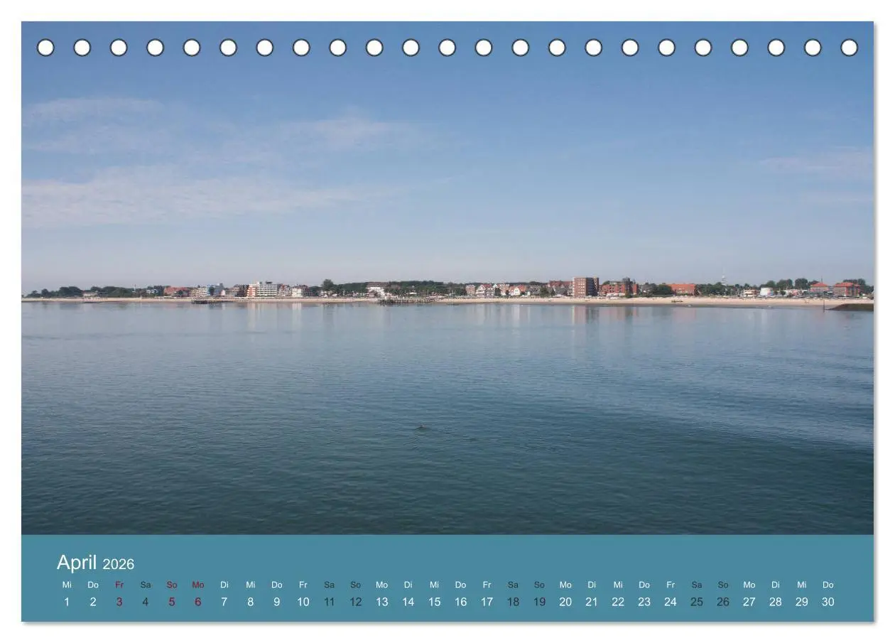 Bild: 9783516159004 | Föhr 2026. Porträt einer Insel (Tischkalender 2026 DIN A5 quer),...