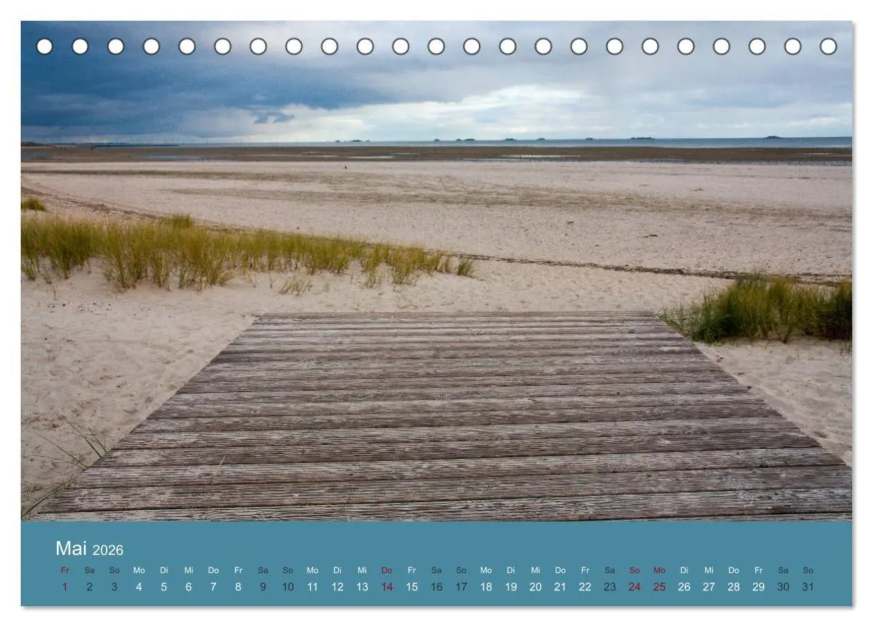 Bild: 9783516159004 | Föhr 2026. Porträt einer Insel (Tischkalender 2026 DIN A5 quer),...