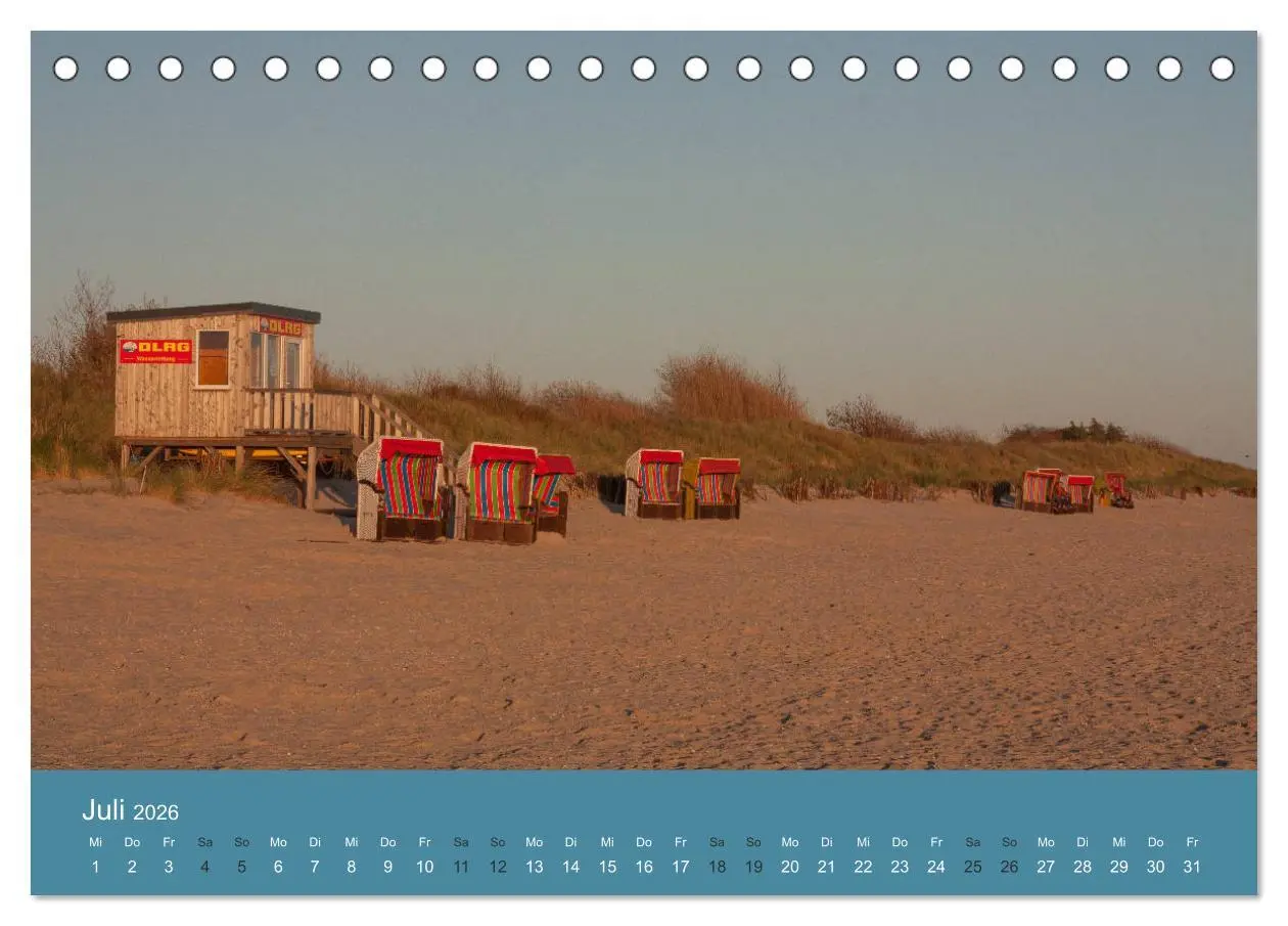 Bild: 9783516159004 | Föhr 2026. Porträt einer Insel (Tischkalender 2026 DIN A5 quer),...