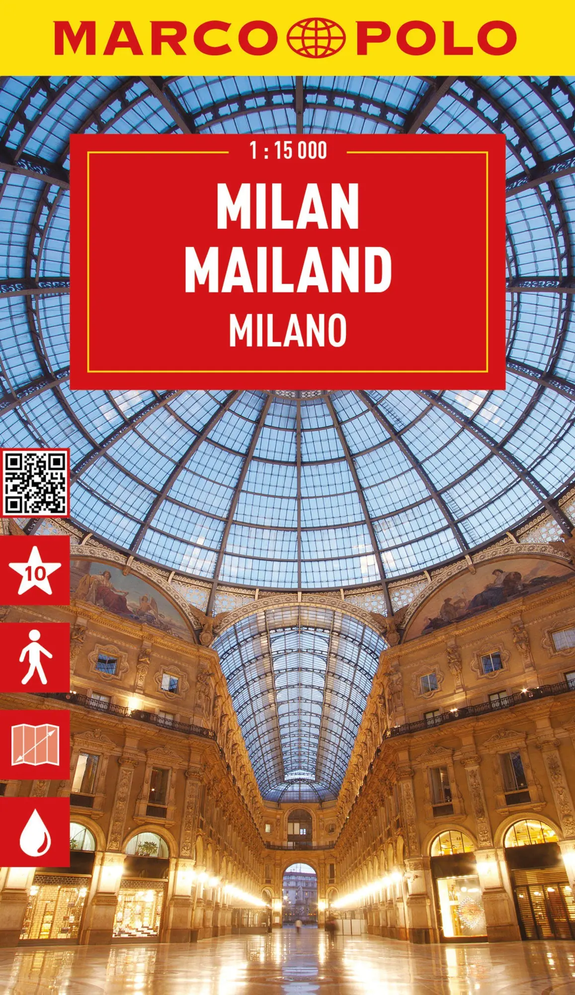 Cover: 9783575019004 | MARCO POLO Cityplan Mailand 1:12.000 | (Land-)Karte | Deutsch | 2024