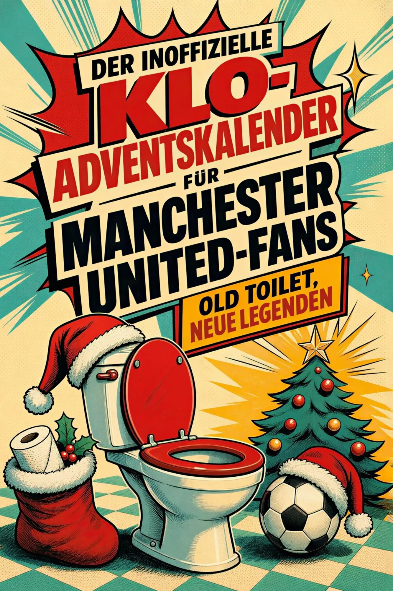Cover: 9783696109004 | Der inoffizielle Klo-Adventskalender für Manchester United-Fans | Wolf