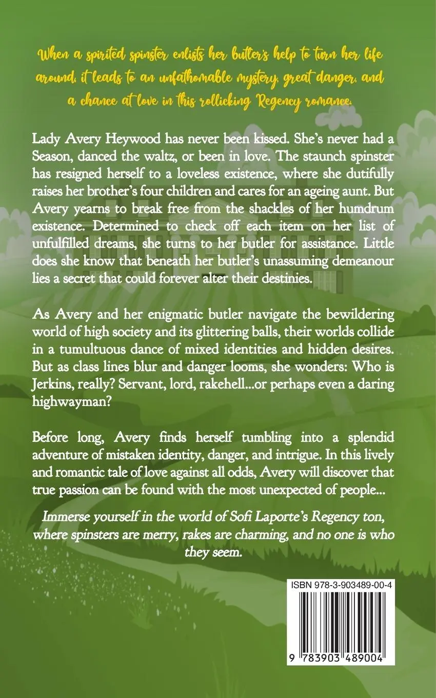 Rückseite: 9783903489004 | Lady Avery and the False Butler | Laporte | Taschenbuch | Englisch