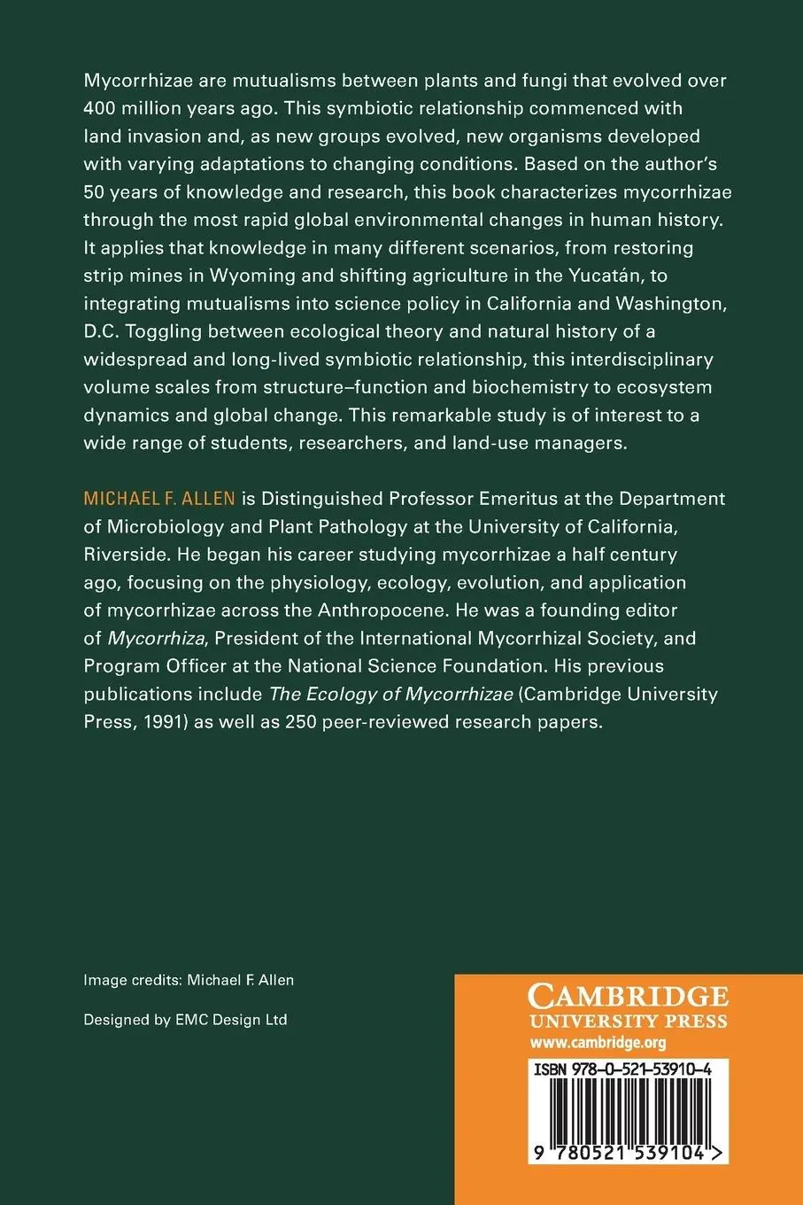 Rückseite: 9780521539104 | Mycorrhizal Dynamics in Ecological Systems | Michael F. Allen | Buch