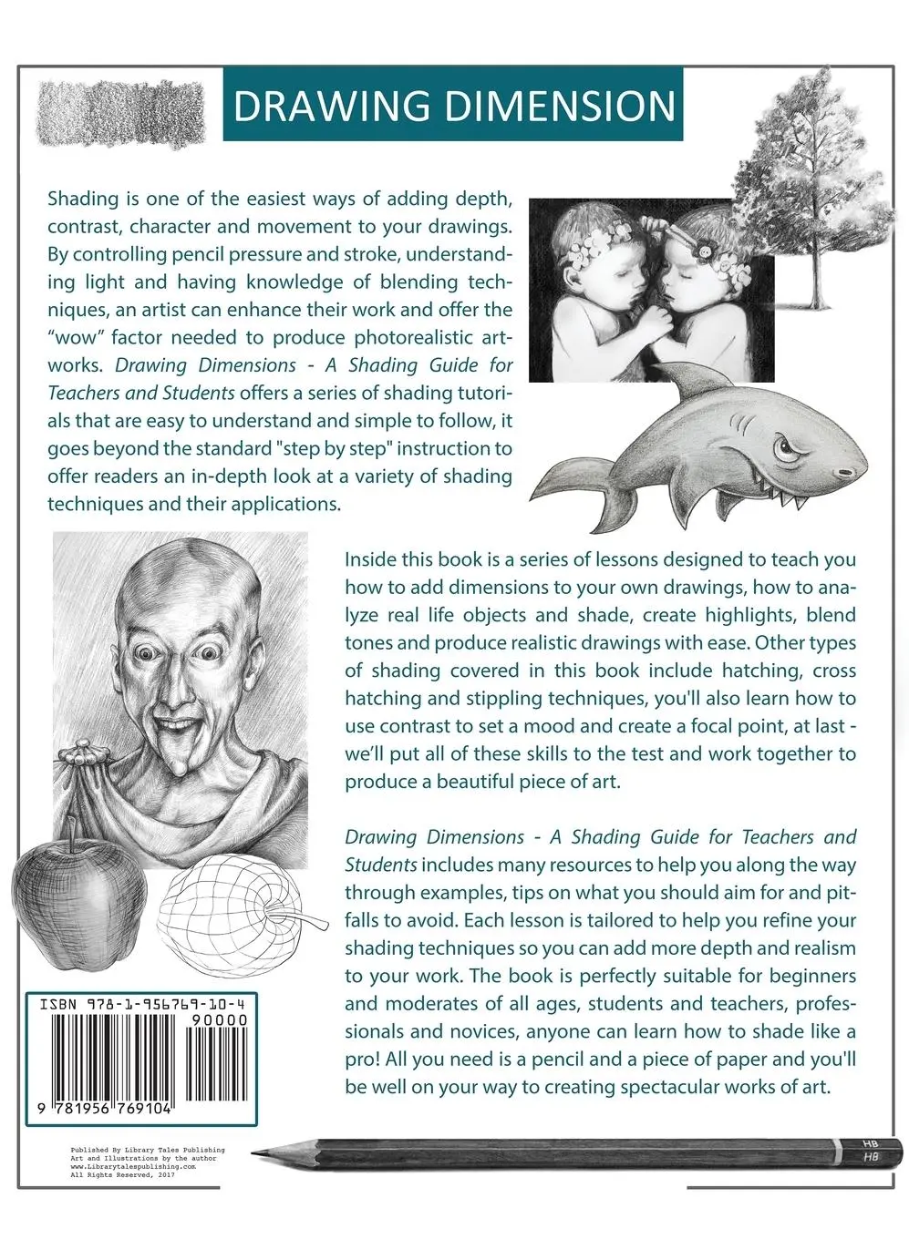 Rückseite: 9781956769104 | Drawing Dimension - Shading Techniques | Catherine V Holmes | Buch