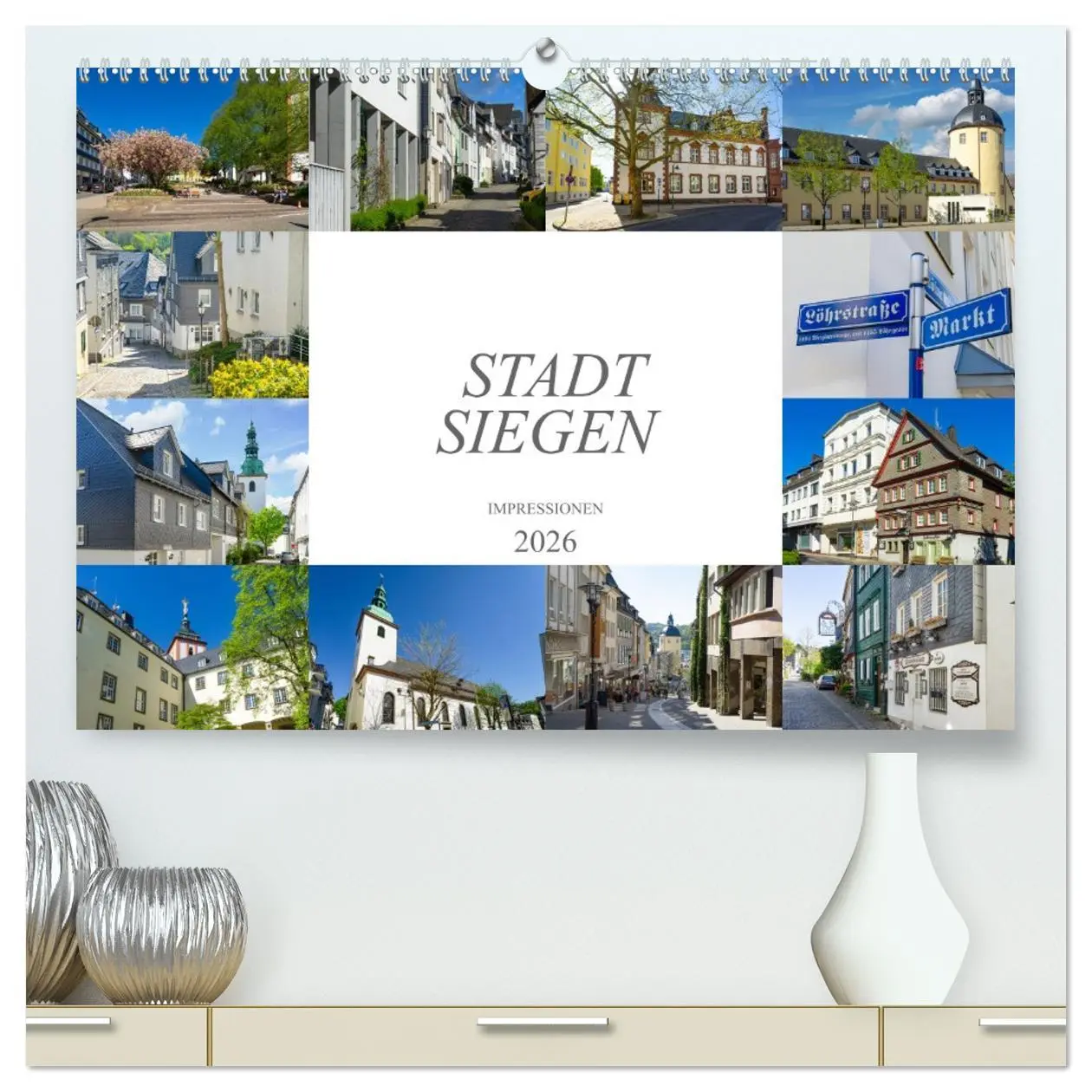 Cover: 9783457439104 | Stadt Siegen Impressionen (hochwertiger Premium Wandkalender 2026...