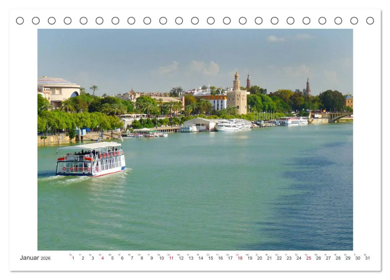 Bild: 9783457679104 | Sevilla Eine Stadt zum Träumen (Tischkalender 2026 DIN A5 quer),...