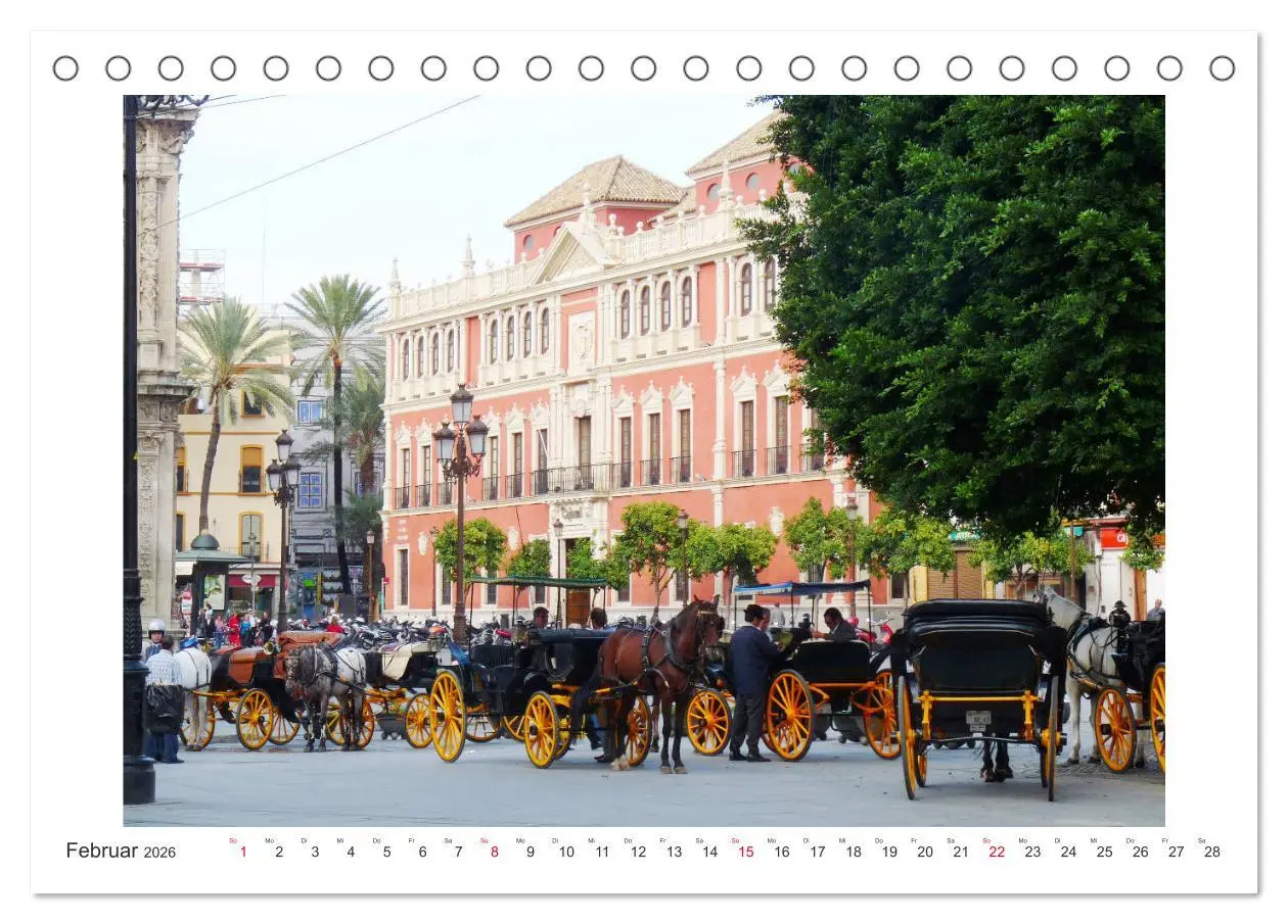 Bild: 9783457679104 | Sevilla Eine Stadt zum Träumen (Tischkalender 2026 DIN A5 quer),...