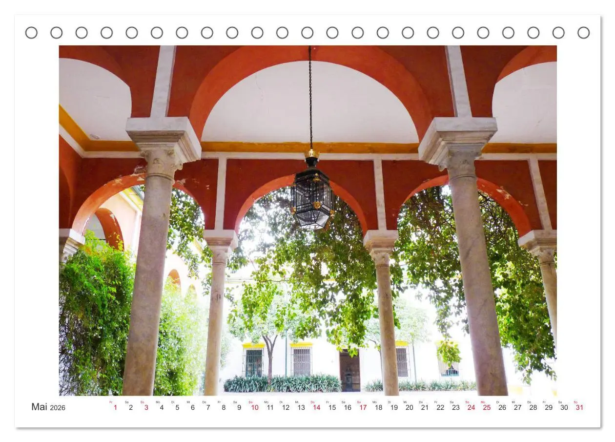 Bild: 9783457679104 | Sevilla Eine Stadt zum Träumen (Tischkalender 2026 DIN A5 quer),...