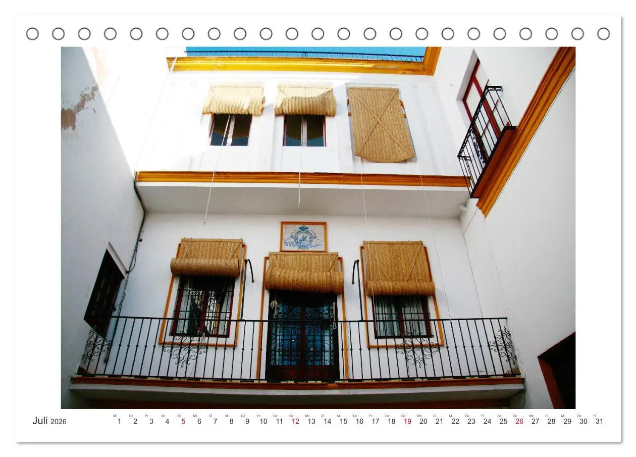 Bild: 9783457679104 | Sevilla Eine Stadt zum Träumen (Tischkalender 2026 DIN A5 quer),...