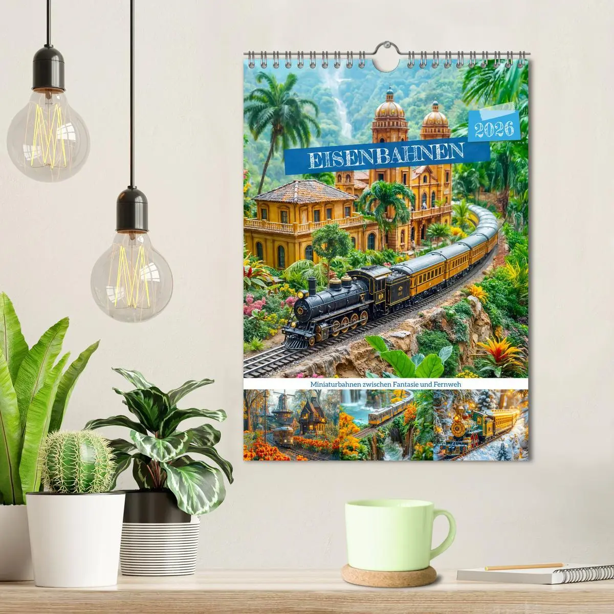 Bild: 9783457989104 | Eisenbahnen - Miniaturbahnen zwischen Fantasie und Fernweh...