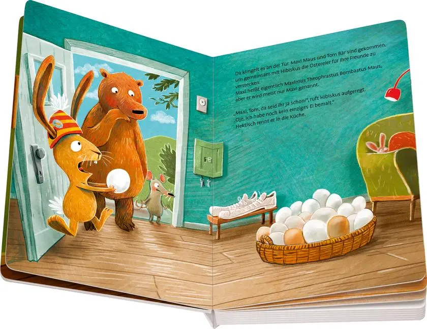 Bild: 9783473419104 | Hase Hibiskus und die Oster-Kleckserei | Andreas König | Buch | 26 S.