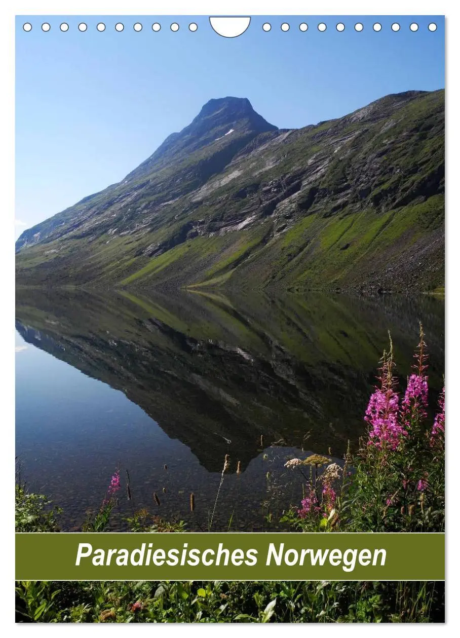 Cover: 9783516459104 | Paradiesisches Norwegen (Wandkalender 2026 DIN A4 hoch), CALVENDO...