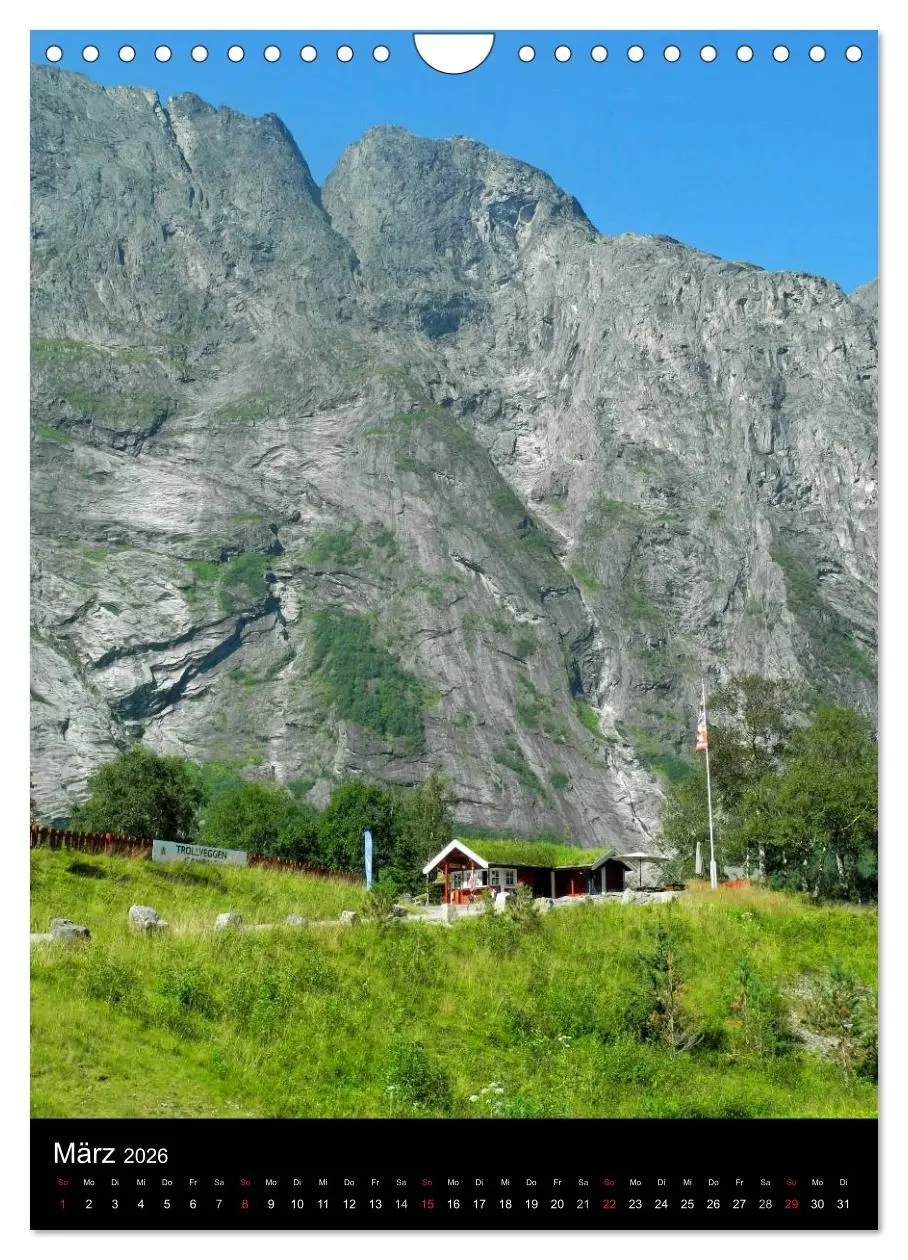 Bild: 9783516459104 | Paradiesisches Norwegen (Wandkalender 2026 DIN A4 hoch), CALVENDO...