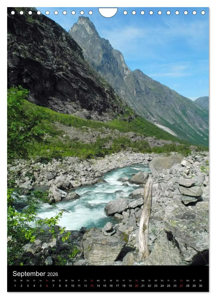 Bild: 9783516459104 | Paradiesisches Norwegen (Wandkalender 2026 DIN A4 hoch), CALVENDO...