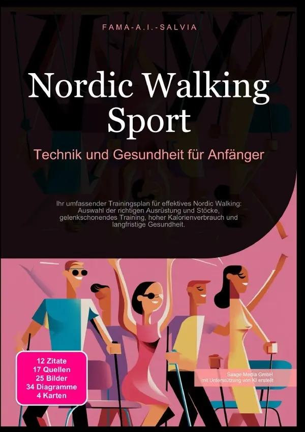 Cover: 9783565039104 | Nordic Walking Sport: Technik und Gesundheit für Anfänger | Salvia