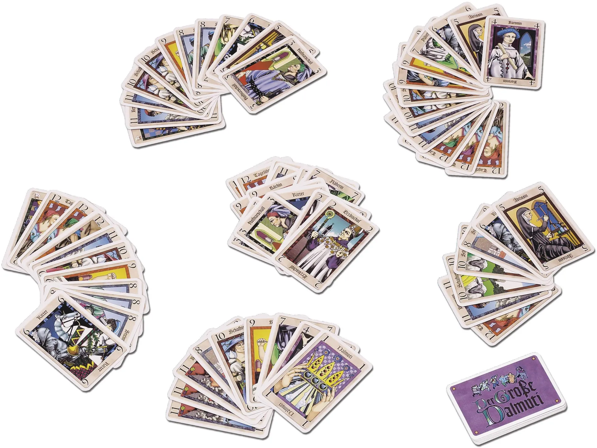 Bild: 4007396069204 | Der Große Dalmuti. Kartenspiel | Richard Garfield | Spiel | Brettspiel