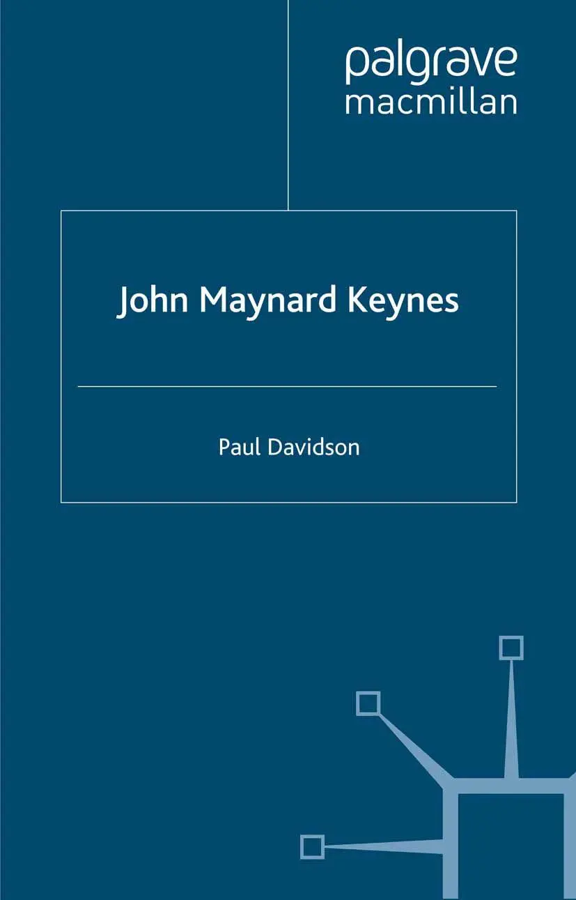 Cover: 9780230229204 | John Maynard Keynes | P. Davidson | Taschenbuch | xiv | Englisch