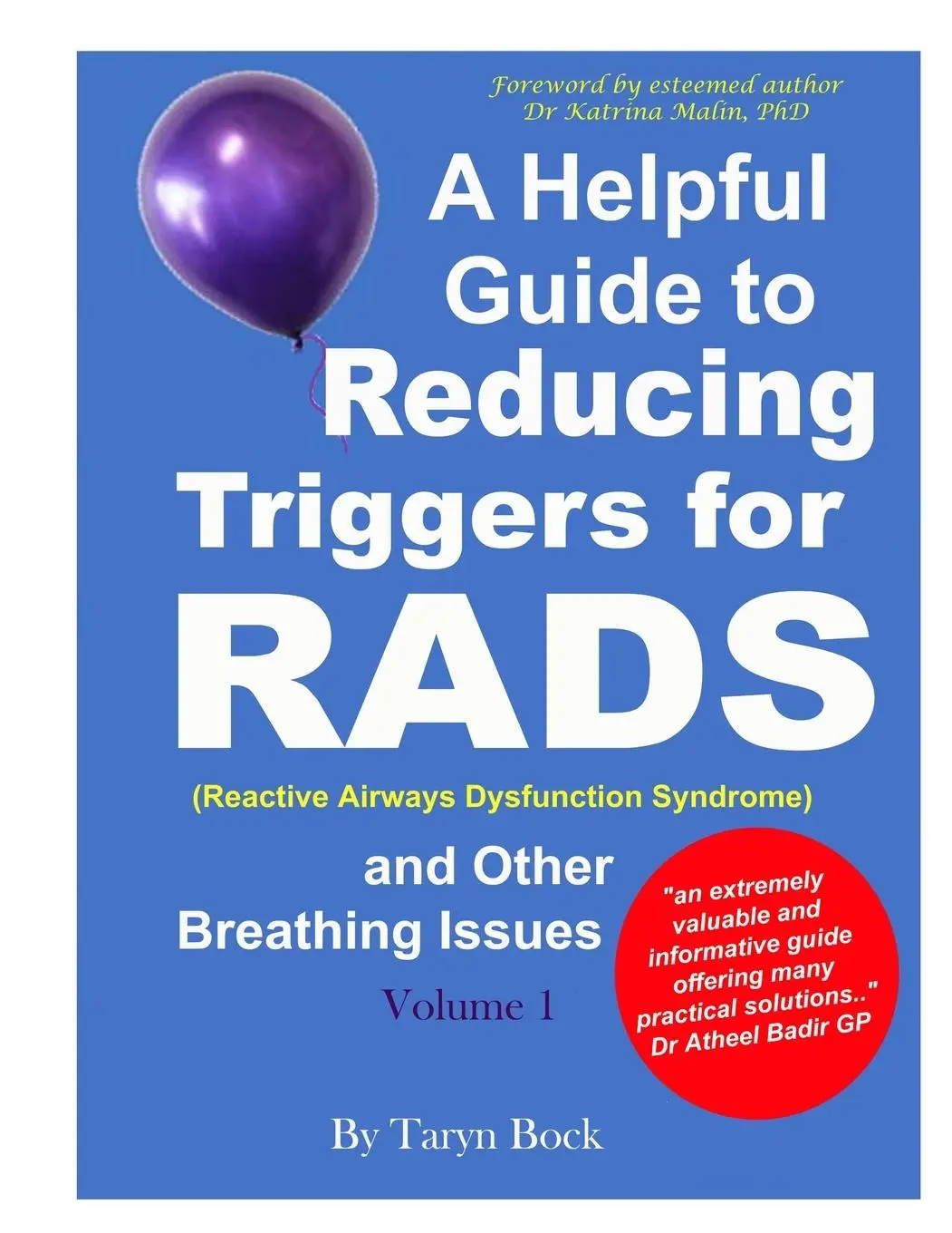 Cover: 9780646819204 | A Helpful Guide to Reducing Triggers for RADS (Reactive Airways...