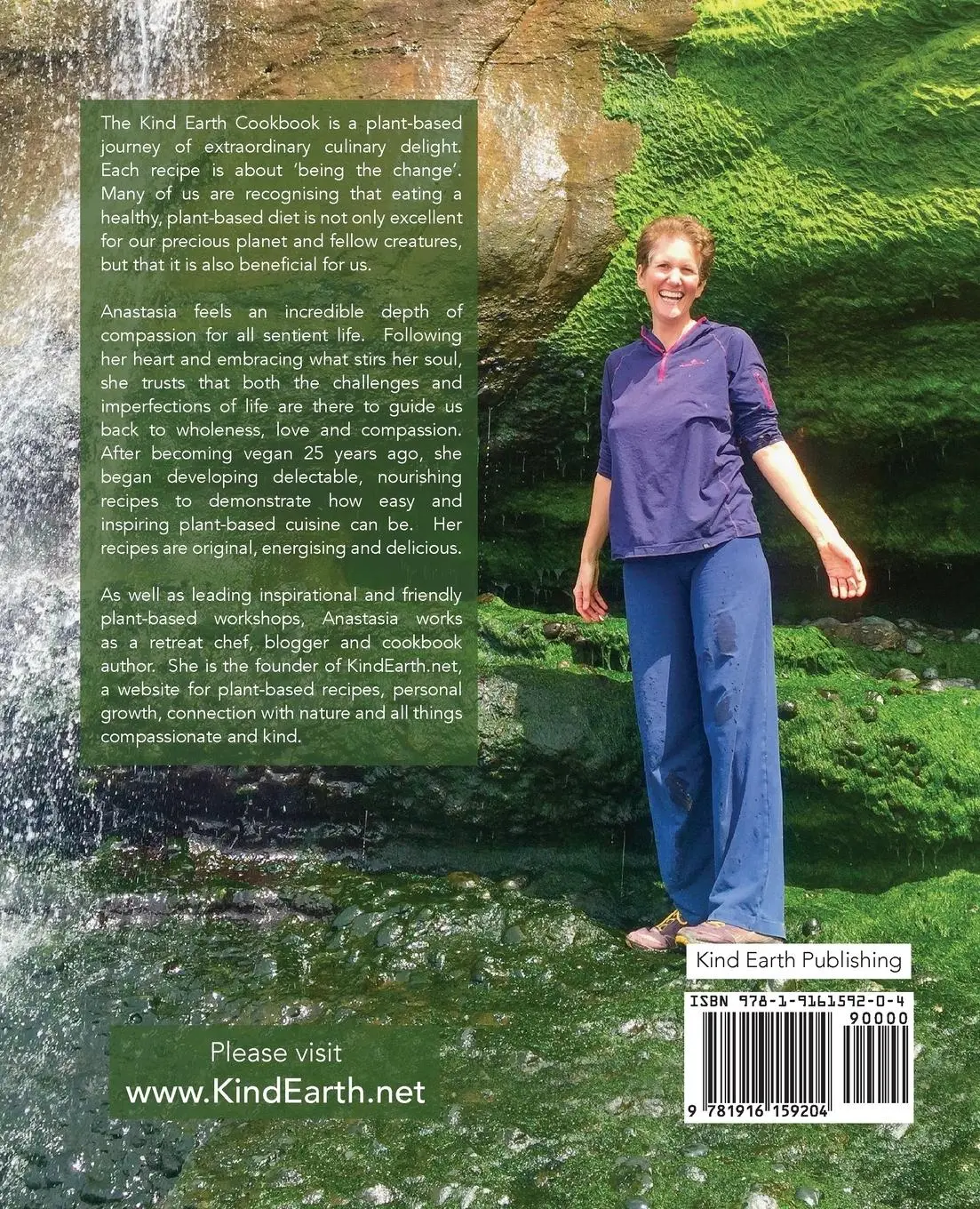 Rückseite: 9781916159204 | The Kind Earth Cookbook | Anastasia Eden | Taschenbuch | Englisch