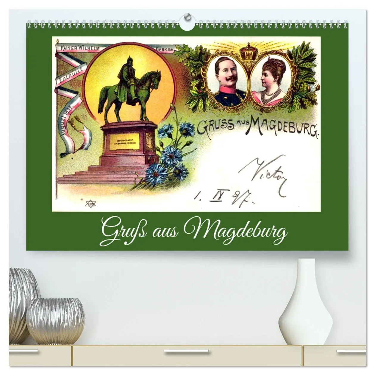 Cover: 9783457289204 | Gruß aus Magdeburg (hochwertiger Premium Wandkalender 2026 DIN A2...