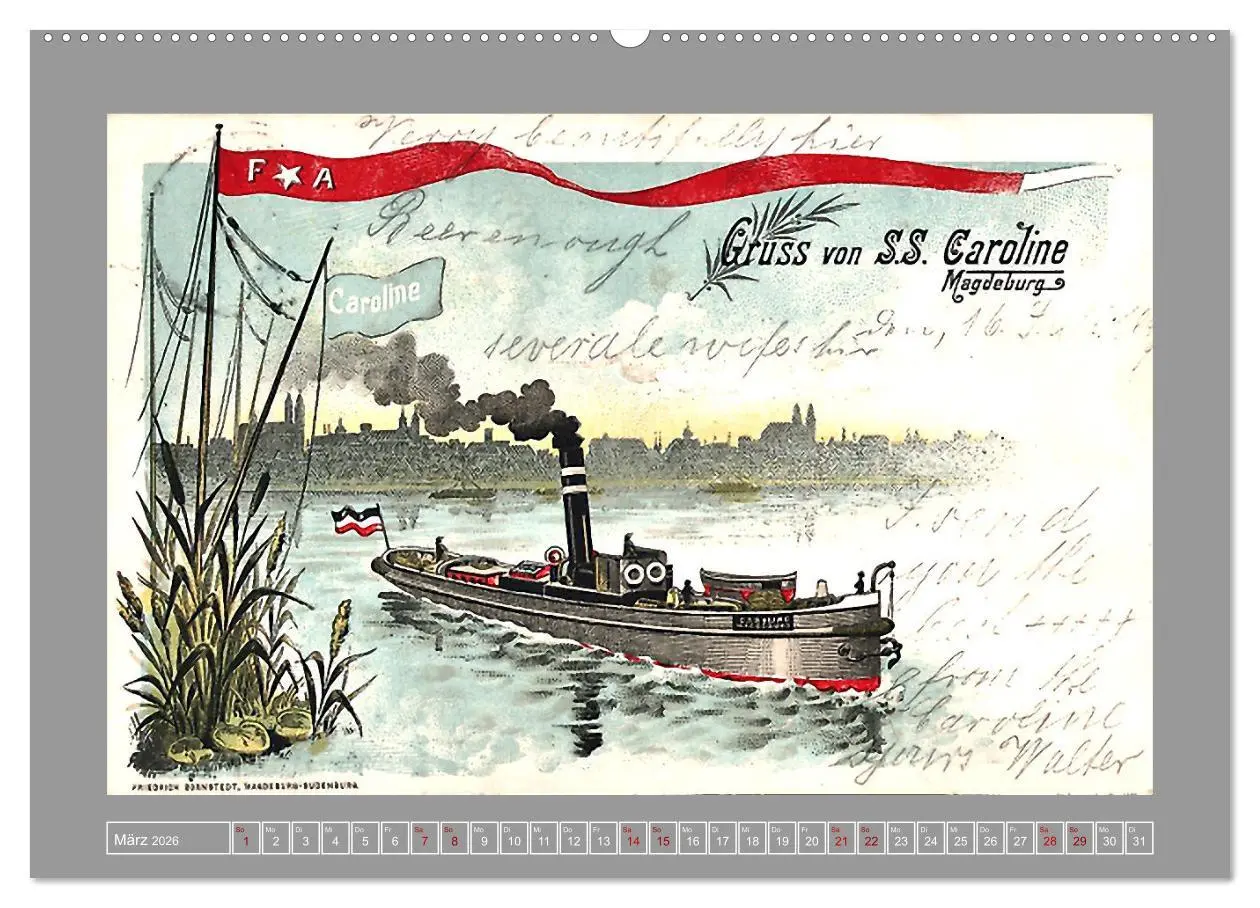 Bild: 9783457289204 | Gruß aus Magdeburg (hochwertiger Premium Wandkalender 2026 DIN A2...