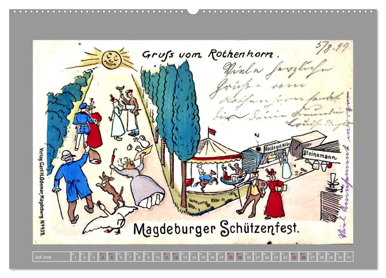 Bild: 9783457289204 | Gruß aus Magdeburg (hochwertiger Premium Wandkalender 2026 DIN A2...