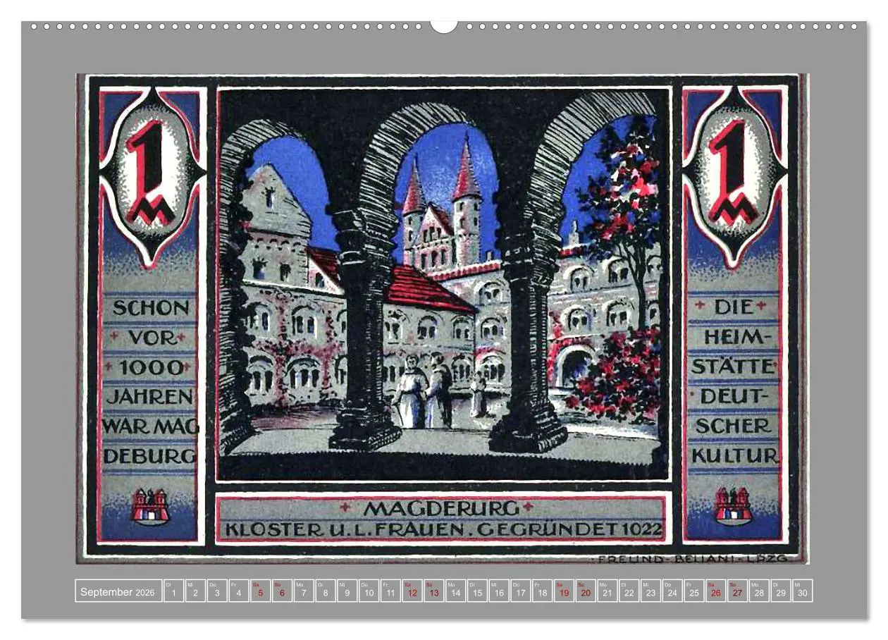 Bild: 9783457289204 | Gruß aus Magdeburg (hochwertiger Premium Wandkalender 2026 DIN A2...