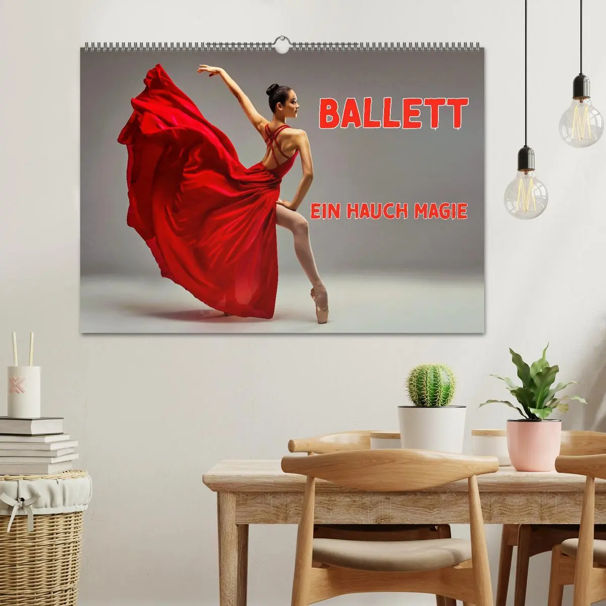 Bild: 9783457359204 | BALLETT - ein Hauch Magie (Wandkalender 2026 DIN A2 quer), CALVENDO...