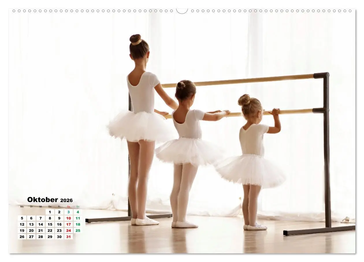 Bild: 9783457359204 | BALLETT - ein Hauch Magie (Wandkalender 2026 DIN A2 quer), CALVENDO...