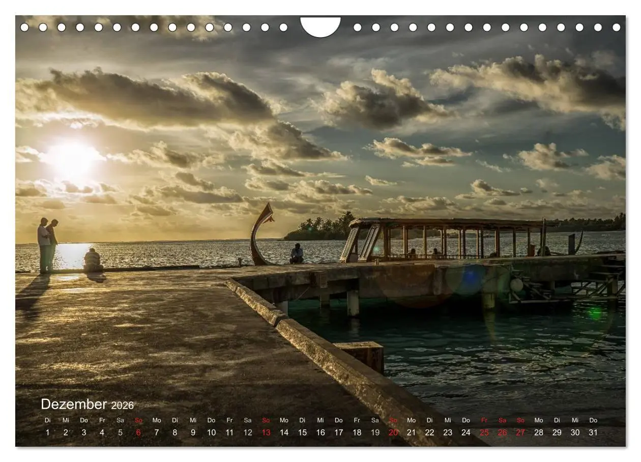 Bild: 9783516069204 | Malediven Impressionen aus dem Paradies (Wandkalender 2026 DIN A4...