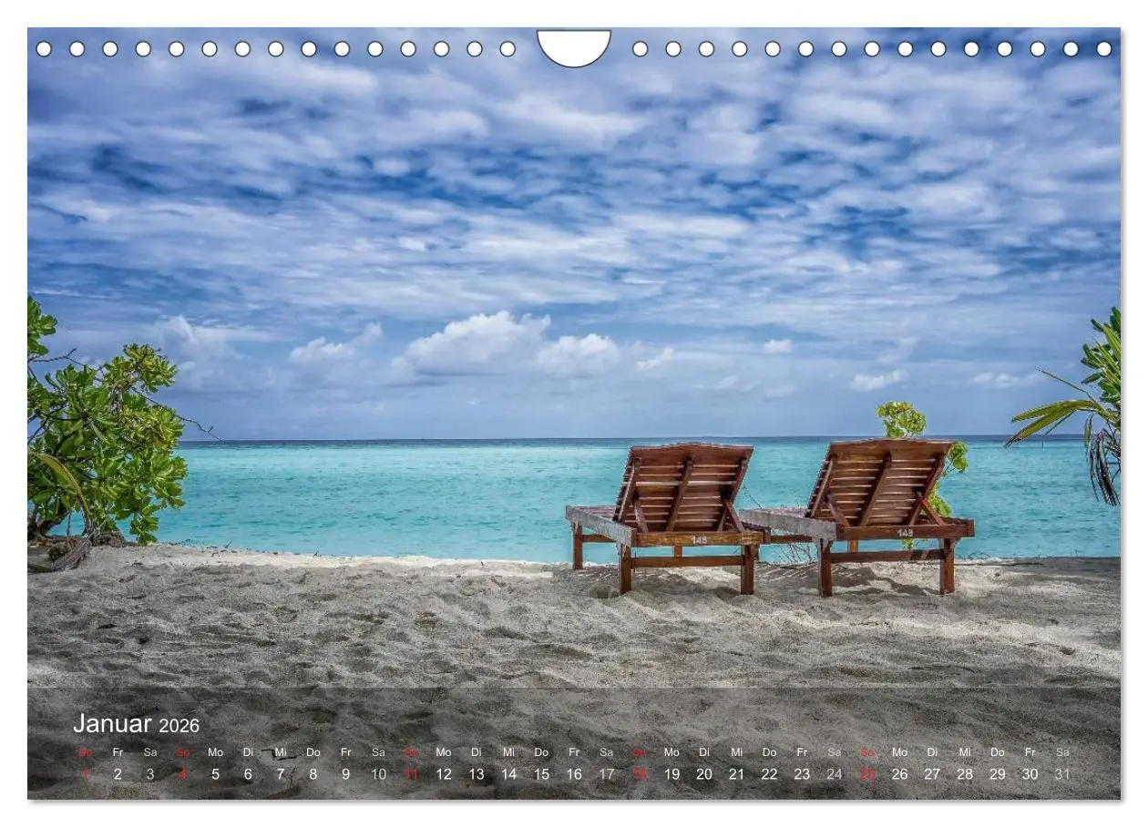 Bild: 9783516069204 | Malediven Impressionen aus dem Paradies (Wandkalender 2026 DIN A4...