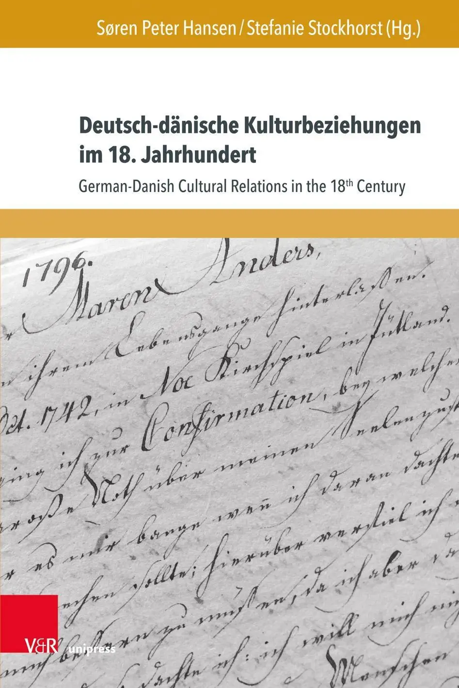 Cover: 9783847109204 | Deutsch-dänische Kulturbeziehungen im 18. Jahrhundert | Hansen | Buch