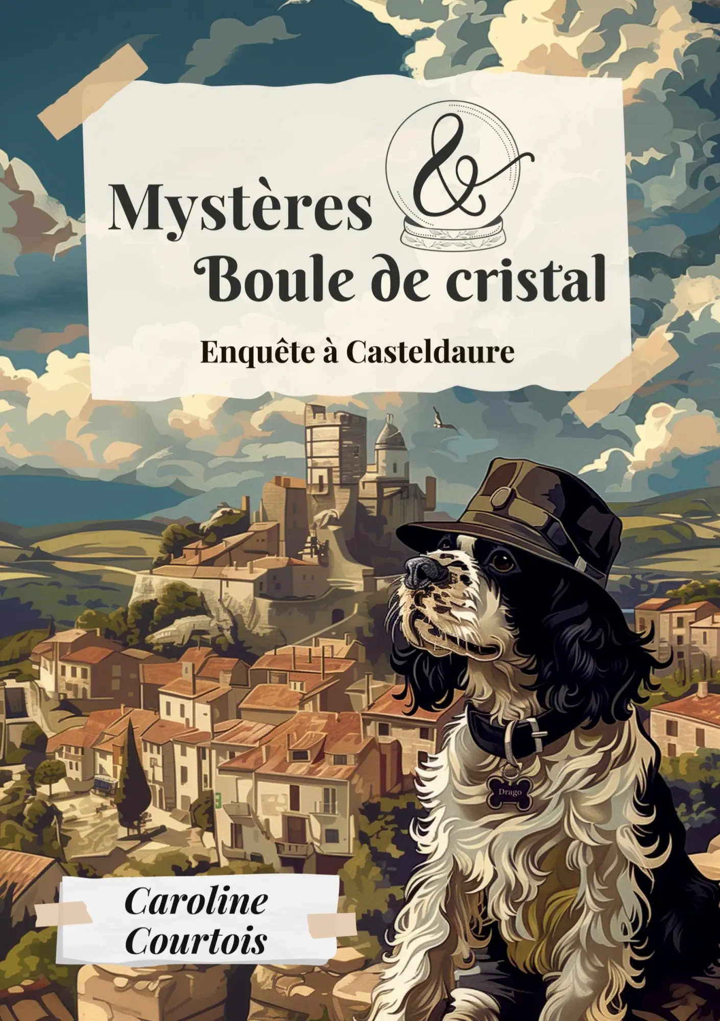 Cover: 9782492169304 | Mystères et boule de cristal 1 | Enquête à Casteldaure | Courtois