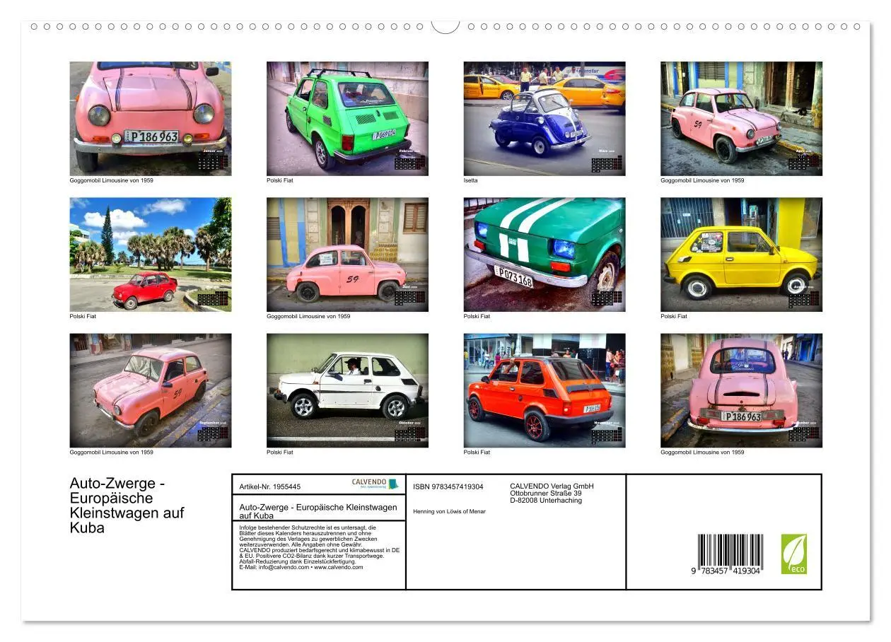 Bild: 9783457419304 | Auto-Zwerge - Europäische Kleinstwagen auf Kuba (hochwertiger...